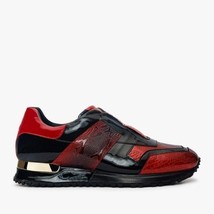 The Milano Snk Red Leather Men Sneaker image 3