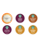 Variety Pack Coffee Pods, 36 Ct – Brickhouse Roast &amp; Starbucks Blends As... - $54.69 CAD