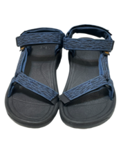 Teva Hurricane Sport Sandals Blue Straps Men 11 / Women 13 (1019234) Geometric - £25.32 GBP