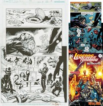 Gerry Conway Firestorm Legends of Tomorrow #5 Pg. 6 Original Art Page / DC Comic - £100.66 GBP