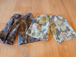 Toddler Size 3 Custom Homemade Flannel Boxer Pajama Shorts Camouflage Wo... - $10.00