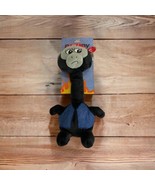 Dog Toys Pet Supplies Squeak  Squeaker Black Red Bandana Dog Toy 12&quot; Lon... - £13.98 GBP