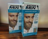 2x Just For Men Easy Brush In Mustache &amp; Beard Color Blond M-10/15 Mix B... - $21.55