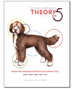 Theory of 5 Five Dog Grooming Book-Groomer Simplified Instruction How-to... - $728.41 MXN