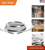 Bonfire Shield - Durable Stainless Steel Spark Protector Mesh Screen for... - $261.34