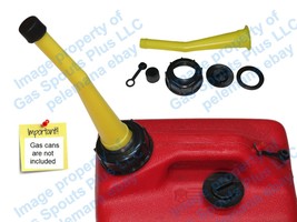 CHILTON YELLOW Gas Can SPOUT &amp; PARTS KIT Sears Craftsman Aftermarket Rep... - $14.20