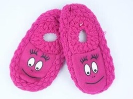 Girl&#39;s Pink Slippers with Eyes, Non-slip Shoes 12.5cm - £6.82 GBP