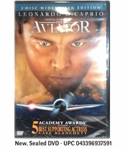 The Aviator DVD, 2005, 2-Disc Set, Widescreen Leonardo DiCaprio - New, Sealed - £4.65 GBP