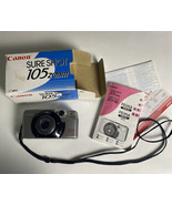 Canon Sure Shot 105 ZOOM 35mm Film Camera 38-105mm Focus Manual, And Box - £44.12 GBP
