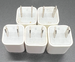 (5-pc) Genuine Apple A1385 A1265 5W USB Power Adapter Charger Block for ... - $258.42 MXN