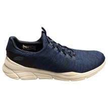 Skechers Stretch Fit Sneakers Mens Size 10 Navy Air Cooled Memory Foam Slip On - £21.39 GBP