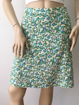 J. JILL Hut &amp; Palm Trees Print Easy Pull On Summer Skirt (Size S) - £16.19 GBP