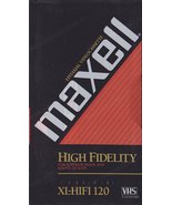 MAXELL T-120XLHF HiFi VHS Tape (Package of 1) - £5.37 GBP