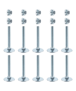 2&quot; Elevator Bolt &amp; Nut Kit (10 Pcs) | For Todco/Whiting Truck Roll-Up Doors - $448.47 MXN
