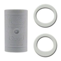Turbo Quad White Bowling Ball Finger Inserts Grip - $7.95