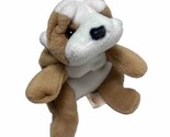 Ty Beanie Baby 1996 Wrinkles the Bulldog Plush Toy No Paper Hang Tag - $6.47