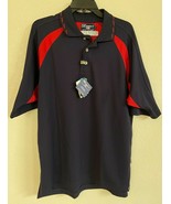Pro Celebrity American Team Sports Mens L Golf Moisture Mgt Polo Shirt NWT - $39.15