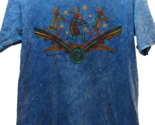 Kokopelli AZ T Shirt Men Women M blue acid wash 3-D Raised Print Aztec S... - £11.62 GBP