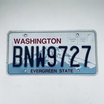   Washington Evergreen State Passenger License Plate BNW9727 - $223.89 MXN
