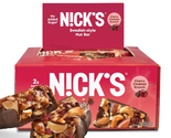 NICK&#39;S Nut Snack Bars. Low Sugar, 3G Net Carbs, Vegan (Cherry Chocolate,... - £34.26 GBP