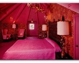 Madonna Inn Room 218 Carin Interior San Luis Obispo CA UNP Chrome Postca... - £4.63 GBP