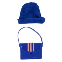 2009 Liv Fashion Doll Katie Blue Beanie Hat Messenger Bag Clothes Spin Master - £9.47 GBP