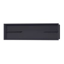 Niche Rectangle Stainless-Steel Shower Shelf Split Double 12"x48" Gunmet... - $197.01