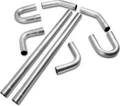 3 Inch Universal T304 Stainless Steel Exhaust Pipe Tubing Kit 16 Gauge C... - $246.84