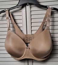 38DD Sheer Beige Vanity Fair Womens Beauty Back Full Figure Bra 76345 38... - $10.00