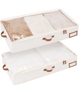 Storageworks Large Under Bed Storage Containers With Handles And Label, ... - $48.94