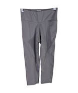 Gray Reebok Speedwick Capri Leggings Cropped Womens Size XS Running Solid - $451.42 MXN