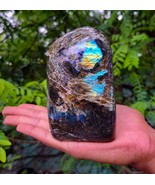 Polished Labradorite Freeform Flash Free Standing Crystal Display Specim... - $2,632.45 MXN