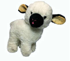 R. Dakin Vintage 1976 Plush Baby Lamb Sheep Off White Stuffed Animal Toy 8.5&quot; - £31.17 GBP