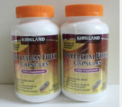 Costco Kirkland Signature Fiber  2 Pk. Total 720 Capsules Immunity Booster FAST - £27.05 GBP