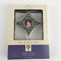 Hallmark Keepsake Ornament The Family Tree Family Stories Photo Holder Vintage - £14.86 GBP