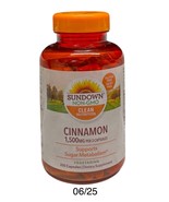 Sundown Non GMO Cinnamon Capsules, Supports Sugar Metabolism, Gluten-Fre... - $34.99