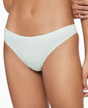 Calvin Klein Womens Cotton Form Thong Underwear,Aqua Luster,Large - £17.00 GBP