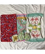 6 Piece Mix Match Kitchen Linen Pot Holders Towel Pre-owned - €9,28 EUR