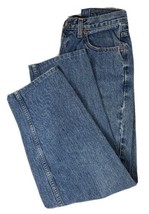 Gap Reverse Blue Jean Pants Women 10 XLong Inverse Jeans 100% Cotton - $23.90