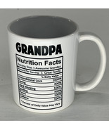 Grandpa Humor 11 oz. Coffee Cup Mug - Grandpa Nutritional Facts - £7.65 GBP