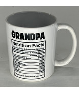 Grandpa Humor 11 oz. Coffee Cup Mug - Grandpa Nutritional Facts - £7.28 GBP