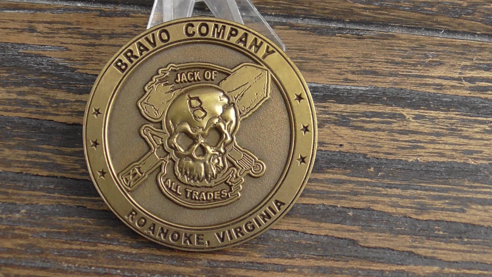 USMC 4th Combat Engineering Battalion B CO 4th Marine Div Challenge Coin... - $24.74
