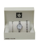 Anne Klein Stainless Steel Ladies Watch AK-2845SVST Bangle set - FOR PARTS - $27.15 CAD