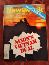 Newsweek Magazine October 30 1972 Oct 72 Nixon&#39;s Vietnam Deal U.S.-SOVIET Trade - £12.76 GBP