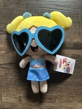 The Powerpuff Girls Bubbles Pool Party Skirt and Sunglasses Plush Doll 10” - £24.24 GBP