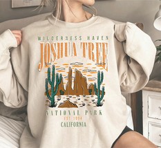 Joshua Tree National Park Sweatshirt, California Sweatshirt, National Park Crewn - £35.58 GBP