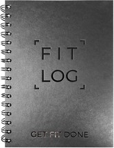 Undated Fitness Journal Workout Planner Designed Experts Gym Notebook Workout Tr - £25.97 GBP