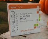 Glycolic Mask Pumpkin Honey 1.7 oz By Andalou Naturals - £11.34 GBP