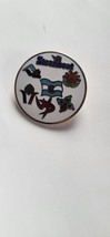 SKIING STEAMBOAT ~ STEAMBOAT SPRINGS ENAMEL BROOCH PIN - $5.89