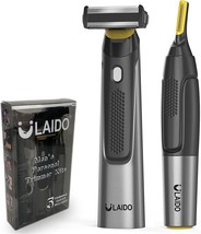 Body Hair Trimmer For Nose, Ear, Eyebrow, Groin, And Facial Mustache, Ulaido - £35.93 GBP